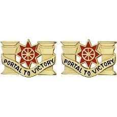10th Transportation Battalion Unit Crest (Portal to Victory)